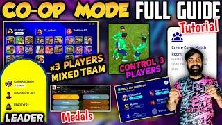 How To Play CO-OP MODE In EFOOTBALL 23  Full Guide  Chance To Play With BIG TIME Players