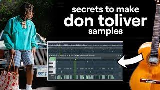 secrets to make crazy don toliver samples