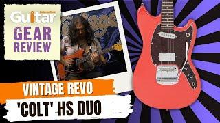 Vintage REVO Series Colt HS Duo Electric Guitar  Review  Guitar Interactive