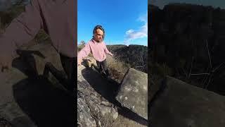 Being a spec on a rock 