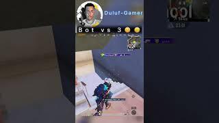 Bot vs 3 #pubgmobile #youtubeshorts #pubgindia