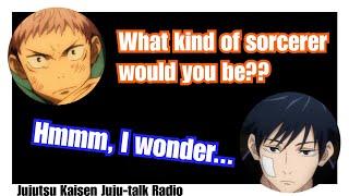 ENG What kind of sorcerers do the main cast want to be?  Jujutsu Kaisen Radio