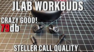 Transforming Earbuds FOR WORK & PLAY  JLAB Work Buds Great for Calls