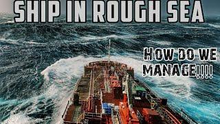 SHIP IN ROUGH SEA   HOW DO WE MANAGE  2021 vlog 2