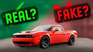 Guess If This Car is Real or Fake?  Car Quiz Challenge