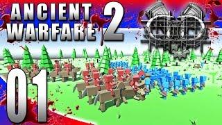 Ancient Warfare 2 Gameplay  Third Person TABS Like Game The Carnage HD PC Lets Play