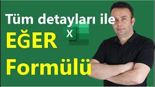 #Excel Eğer formülü nasıl kullanılır? Adan Zye Eğer işlevi - 552. video  Ömer BAĞCI