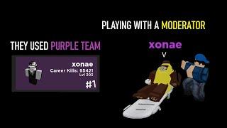 Playing ARSENAL With a MODERATOR + PURPLE TEAM OWNER xonae