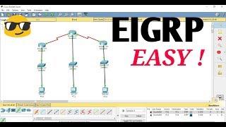 How to Implement EIGRP in 3 mins 