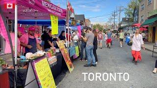 TORONTO Downtown Walking Tour - Kensington Market 4K Canada Travel vlog