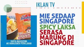 TVC MIE SEDAAP SINGAPORE SPICY LAKSA - Serasa Marung di Singapura  Karya Mahasiswa