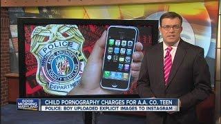 Teen facing child porn charges for posting nude selfies