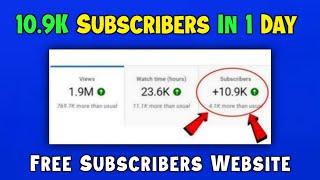 How To Get Free Subscribers On YouTube - Free Subscribers For YouTube