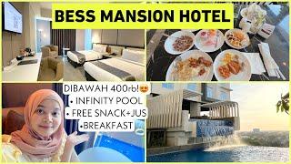 TERBAIK VIEW KOLAMNYA HOTEL BARU & MURAH BESS MANSION SURABAYA - millayarou vlog