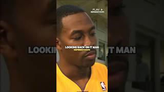 Dwight Howard Regrets Leaving Kobe And Lakers 