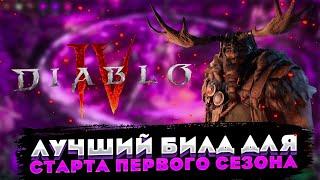  DIABLO 4   ЛУЧШИЙ БИЛД ДЛЯ СТАРТА ПЕРВОГО СЕЗОНА ДРУИД 