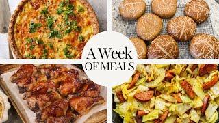 A Week of Dinners  Large Family  Pantry Challenge