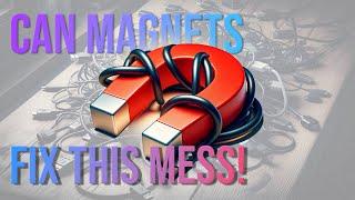 Will magnetic cables solve your clutter issues? Magtame Cable review
