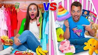 24 ЧАСА В ШКАФУ VS ДЕТСКАЯ КОМНАТА ЧЕЛЛЕНДЖ