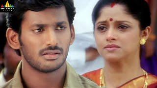 Bharani Movie Vishal & Nadhiya Emotional Scene  Telugu Movie Scenes @SriBalajiMovies