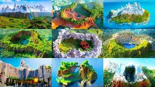 TOP 50 BEST MINECRAFT SEEDS OF THE YEAR Minecraft 1.21 Seeds