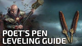 How to level with Poets Pen to 70 in 330 hours - Full speedrun guide