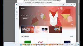 Fix Forza Horizon 5 Installation Error Code 0x803FB107 in Microsoft Store vXbox App on Windows