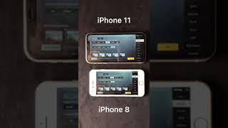 iPhone 8 vs iPhone 11 PUBG TEST  FPS & Graphics Settings Comparison #PubgTest #Shorts