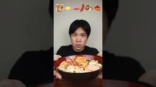 MAKAN UDON DENGAN TOPPING SESUAI EMOJI #asmr #shorts