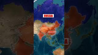 What if India and China Unite #shorts #facts #map