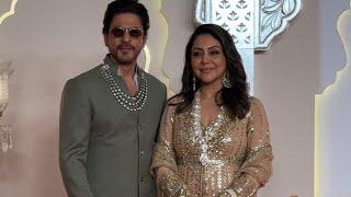 Sharukh Khan And Gauri Khan Arrives At Anant Ambani And Radhika Merchant “Lagna Vidhi”