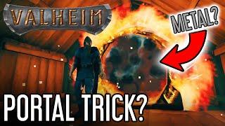 How to Move Metal with a Portal in Valheim