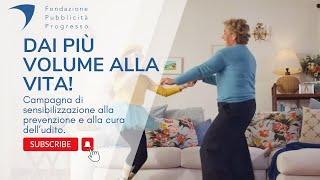 Dai più volume alla vita Campagna di sensibilizzazione alla prevenzione e alla cura dell’udito.