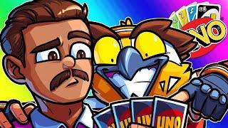 UNO Funny Moments - Teaching Silent Droid How to Dominate The Game
