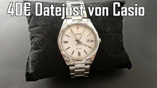 Casio MTP-1302  Die Rolex Datejust Hommage von Casio  günstiger Klassiker