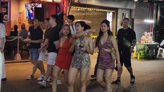 The Office at Walking Street Pattaya on a Saturday night  Busy