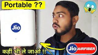 Make your jio air fiber 5G portable  Jio 5G air fiber ko portable kaise banaye - The Technologist