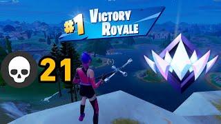 20 Kill Unreal Rank *SOLO SQUADS RANKED*  Fortnite Chapter 5 Season 2