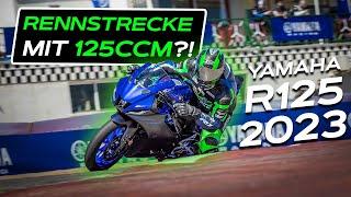 MIT EINER 125er AUF DIE RENNSTRECKE  Yamaha R125 2023