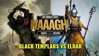 CAST DOWN THE WITCH BLACK TEMPLARS V ELDAR 10th Edition Warhammer 40000