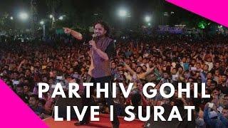 Parthiv Gohil Live from Surat  Gujarat - SRK Complex