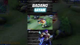 Moments Badang Sekali Ulti Langsung Savage 1 vs 5  Form Subscriber #ranitsgaming #savagemlbb #mlbb