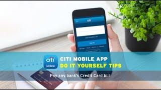 DIY Mobile Banking Pay any credit card bill with Citi Mobile app