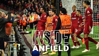 Inside Anfield Liverpool 2-1 Ajax  BEST view of Reds late Champions League win