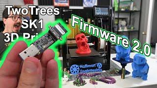 Did the new firmware fix Two Trees SK1 3d printer?