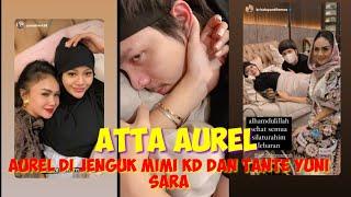 aurel seneng banget di jenguk mimi dan tante yuni