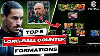 eFootball 2024 The BEST Formation and Tactics  Long-Ball Counter