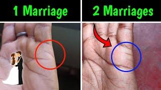 Second Marriage Line In Hand  Palmistry in English