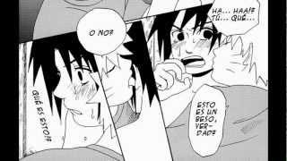 NaruSasu-Doujinshi Uchiha-Kun neko ni naruespañolparte 2