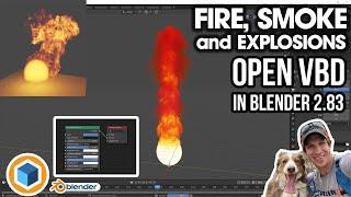 FIRE EXPLOSIONS and MORE - How To Use OpenVDB Files in Blender 2.83